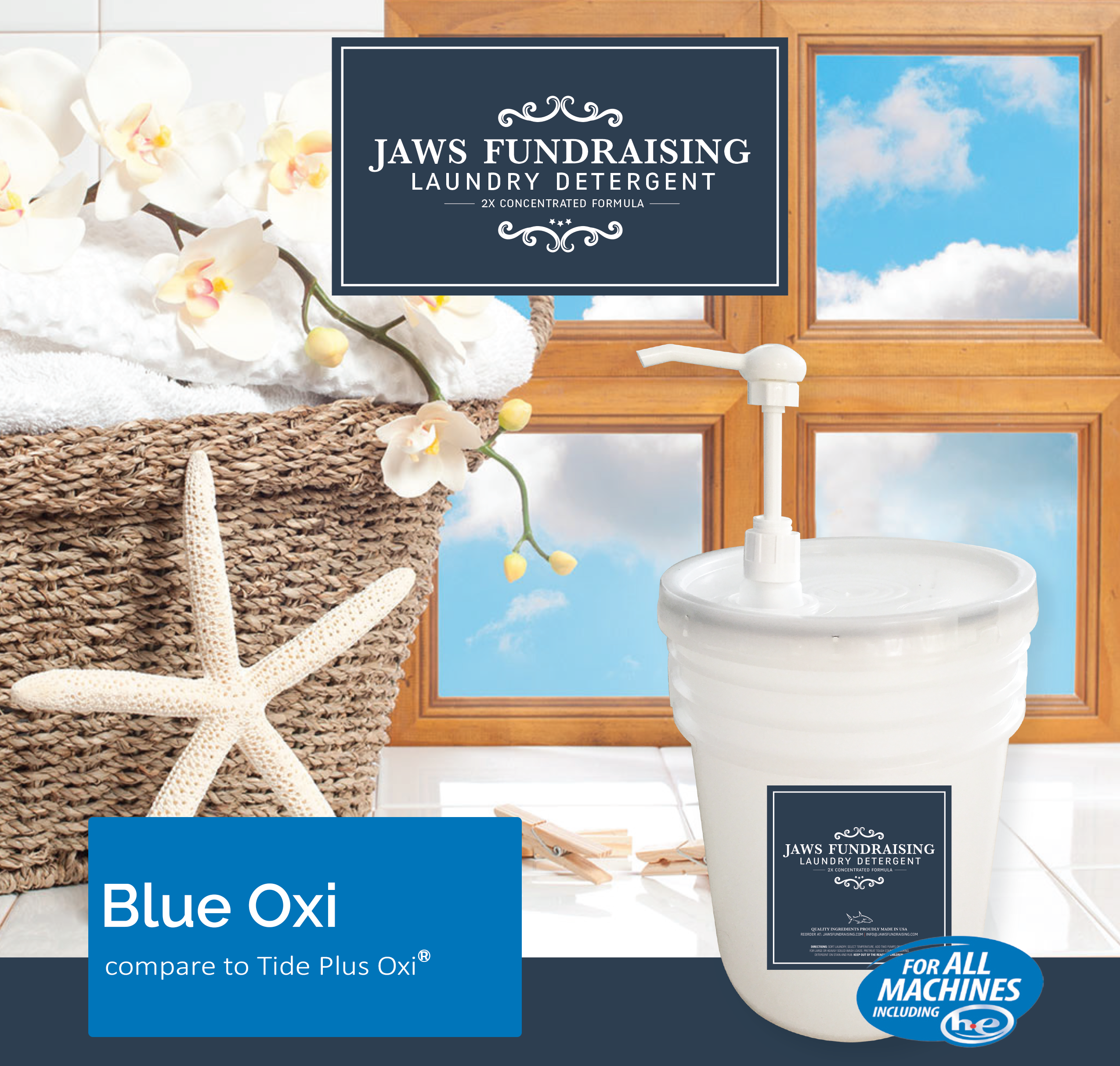 BRHS Band Booster Laundry Detergent/Blue Oxi Fundraiser - Bloodworth (Non Refundable) BRHS Band Booster Laundry Detergent/Blue Oxi Fundraiser - Bloodworth (Non Refundable)