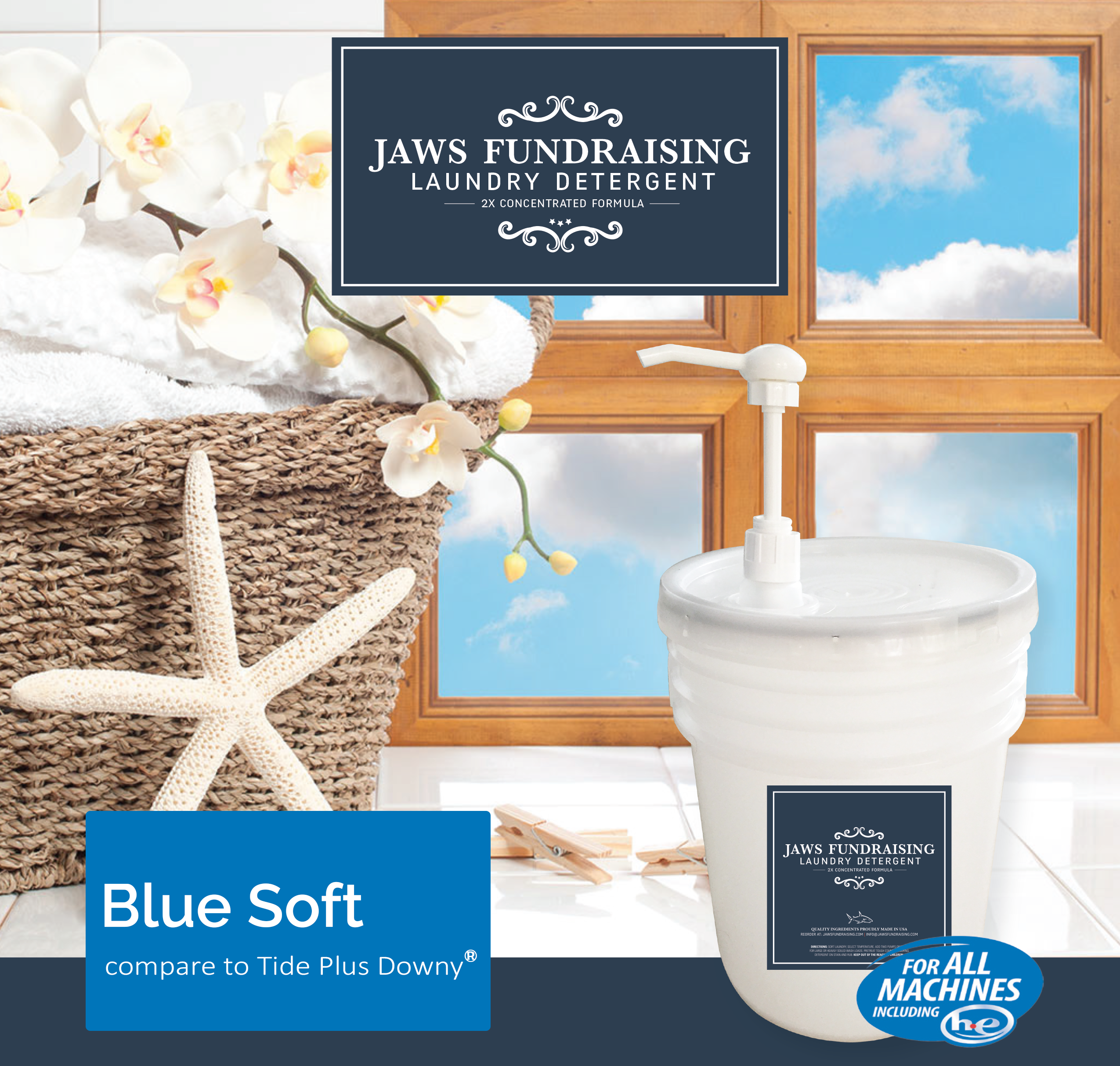 BRHS Band Booster Laundry Detergent/Blue Soft Fundraiser - Bloodworth (Non Refundable) BRHS Band Booster Laundry Detergent/Blue Soft Fundraiser - Bloodworth (Non Refundable)